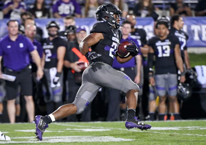 Justin Jackson became Northwestern's all-time rushing leader.