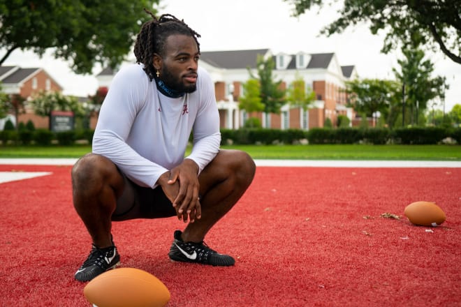 Alabama Crimson Tide running Najee Harris is set to debut his YouTube series The Campaign on Wednesday. Photo | Q6 Media