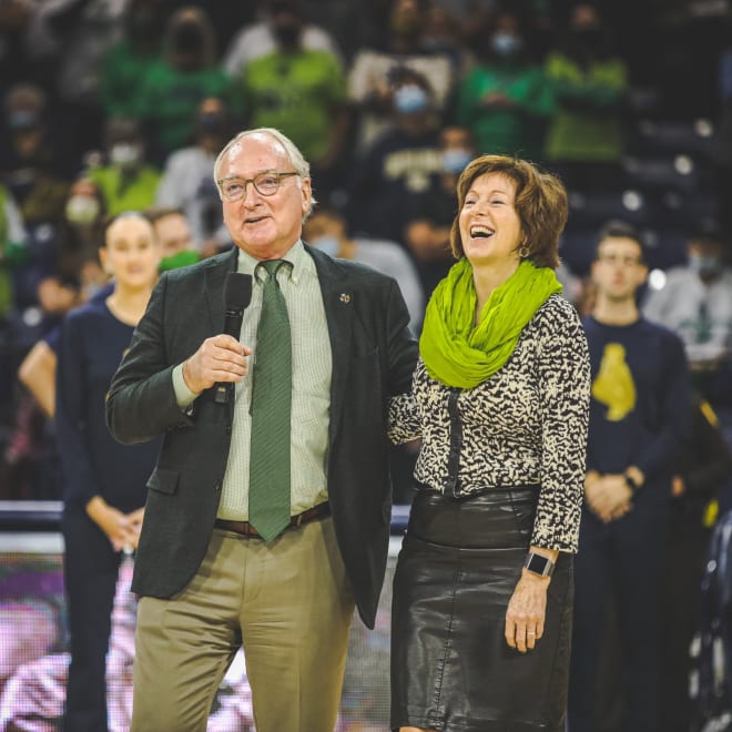 Notre Dame women's basketball Muffet McGraw 