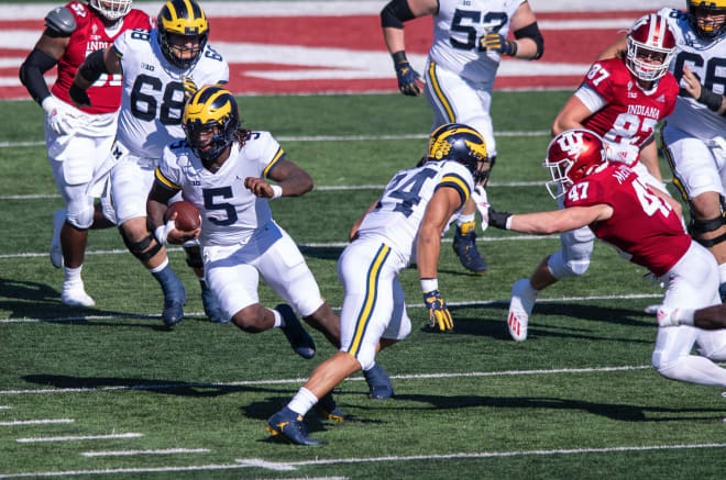 Michigan Wolverines football QB Joe Milton