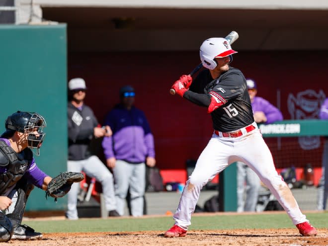 NC State second baseman JT Jarrett comes into the Notre Dame series hitting .593.