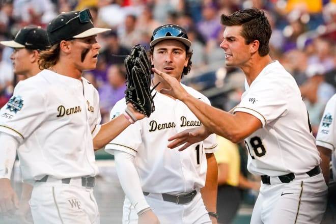 Cole Roland, right, will miss a couple of months as he recovers from an injury. 