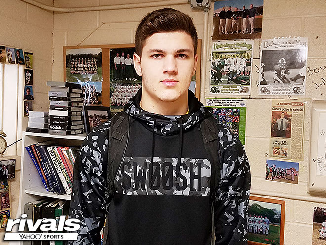 Four-star tight end Jeremy Ruckert will be in Ann Arbor this weekend.