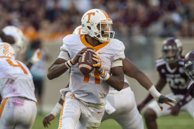 Tennessee quarterback Joshua Dobbs is the player who makes the Volunteers' offense go.