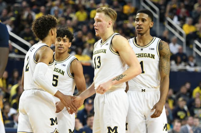 Michigan will face No. 11 North Carolina on Wednesday, and then No. 19 Purdue on Saturday. Both games are at home.