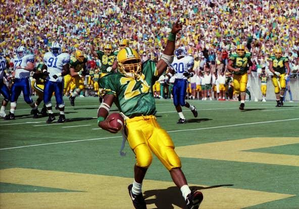 Looking back: Oregon's 1990 upset of BYU at Autzen Stadium (R-G)