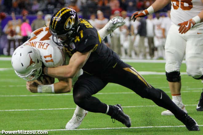 Cale Garrett had 13 tackles in the Texas bowl and Mizzou brings all three starting linebackers back.