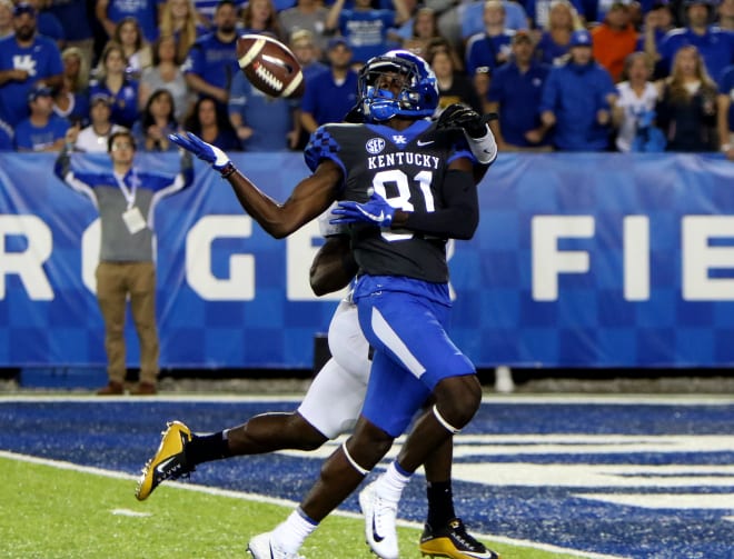 Kentucky WR Isaiah Epps has committed to Tulsa as a grad transfer.