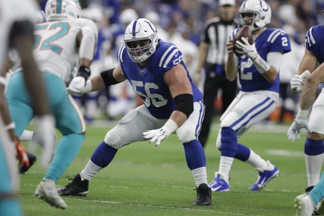Former Notre Dame offensive lineman Quenton Nelson was named to the Pro Bowl in each of his first three NFL Seasons.