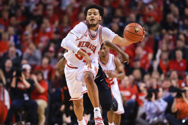 Shavon Shields had 32 points Tuesday night, compared to 30 by the rest of the Huskers.