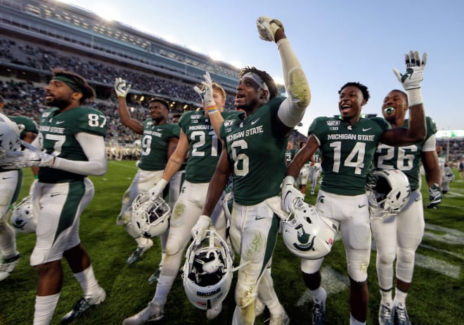 Michigan State will look to improve to 3-0 with a major upset at Ohio State on Saturday night. 