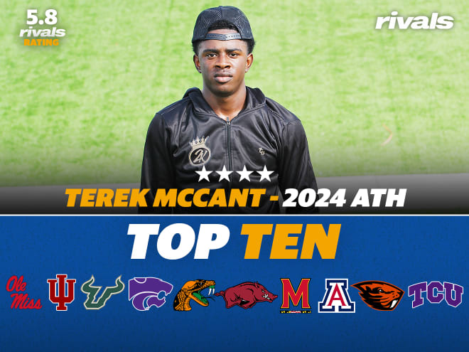 Florida four star 2024 ATH Terek McCant drops his top 10 schools