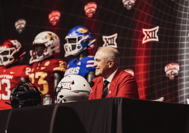 Joey McGuire spoke to the media Wednesday about the Red Raiders’ 2024 class
