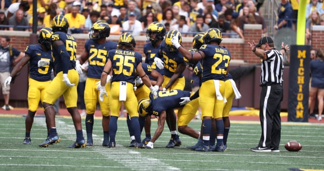 Michigan Wolverines football wide receiver Ronnie Bell underwent an MRI Saturday night.