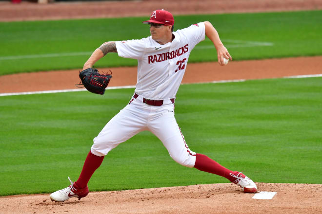 Patrick Wicklander allowed just one earned run in six innings Thursday night against Florida.