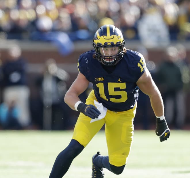 Fifth-year senior defensive end Chase Winovich will be one of Michigan's three representatives at Big Ten Media Days in Chicago.
