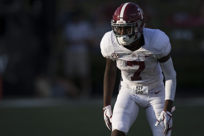 Alabama defensive back Trevon Diggs will return to practice this week. Photo | Getty Images