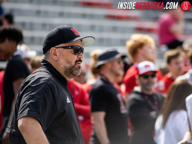 Nebraska football head coach Matt Rhule