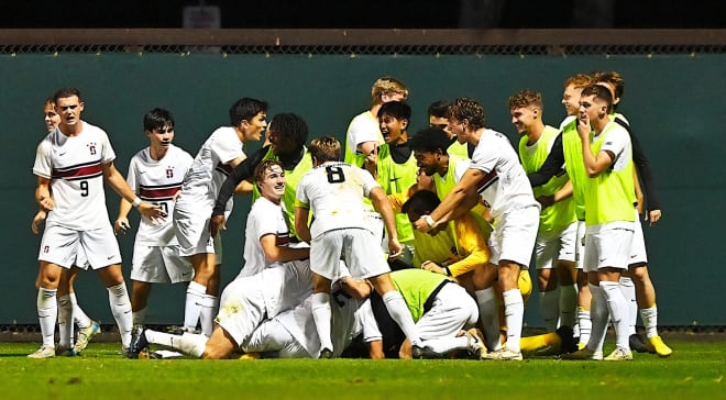 Stanford scored a late goal in the 88th minute to force the draw. 