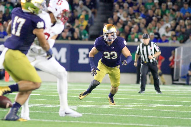 Drue Tranquill played all but one defensive snap against Stanford.