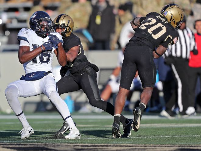 Captain & Safety Marquel Broughton (#20) with INT