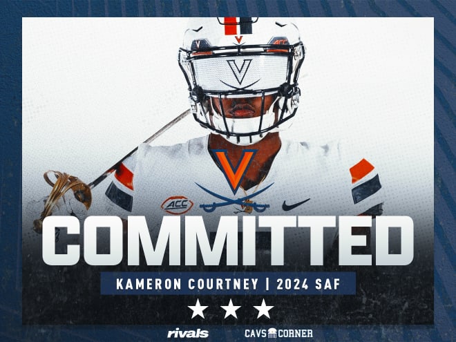 Freedom safety Kameron Courtney committed to UVa on Tuesday afternoon.