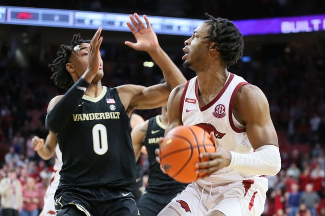 Stanley Umude scored a season-high 28 points in Tuesday's loss to Vanderbilt.