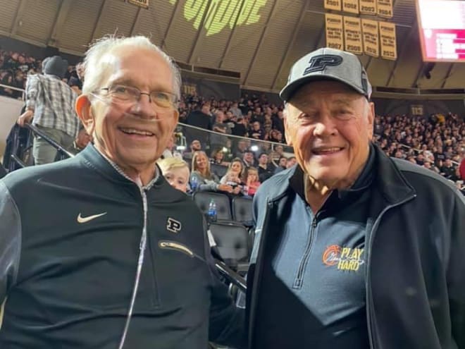 Nine's association with Purdue basketball began in the early days of the Keady Era. The duo was close for 40 years. 