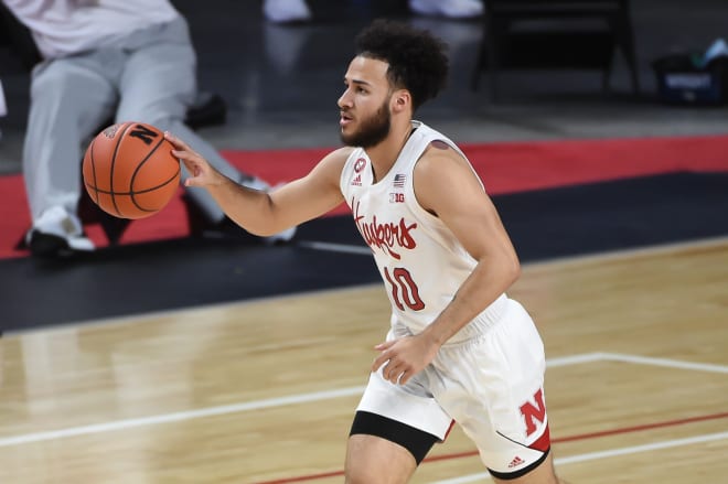 Kobe Webster made seven 3-pointers and scored a season-high 23 points, but it wasn't enough to lift Nebraska past Northwestern on Sunday.