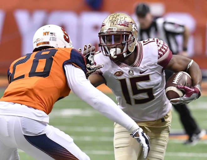 Florida State will be without receiver Travis Rudolph as Warchant confirmed Thursday the former five-star will declare for the NFL Draft.