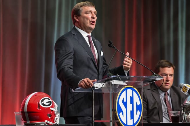 Kirby Smart had to answer plenty of questions about the loss to Alabama last January.