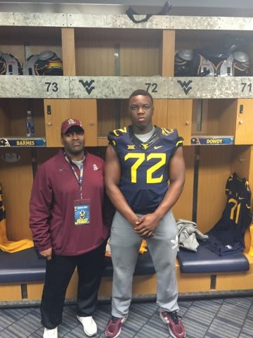 Dimukeje visited West Virginia earlier this month. 