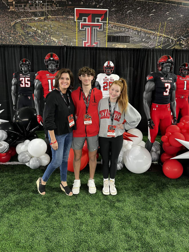 Trevor Dutton with family (player submitted photo)