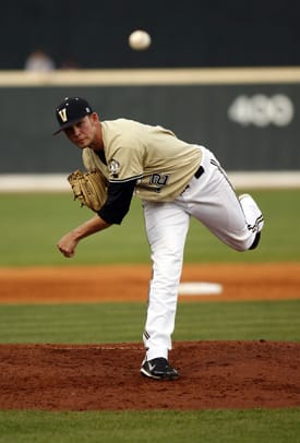 Mike Minor is one of the best left-handed pitchers in Vanderbilt baseball history.