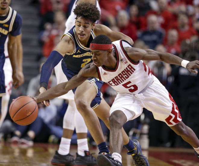 Nebraska put together its best all-around performance of the season in a rout of 23rd-ranked Michigan on Thursday night.