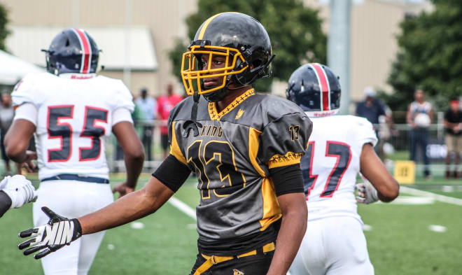 Four-star cornerback Ambry Thomas made plays on offense, defense, and special teams while at Martin Luther King.