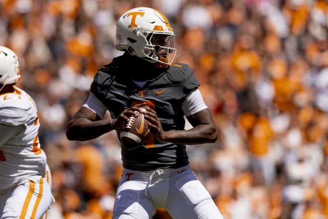 Tennessee quarterback Joe Milton III exits spring as the Vols' unquestioned starter.