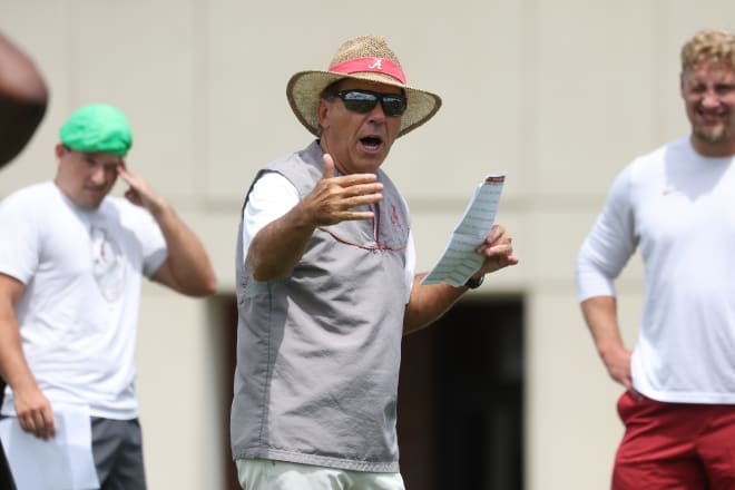 Nick Saban. Photo | Alabama Athletics 