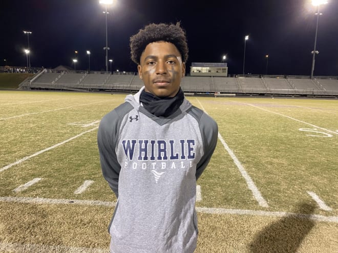 Greensboro (N.C.) Grimsley sophomore wide receiver Alex Taylor was offered by NC State on Dec. 1, 2021.