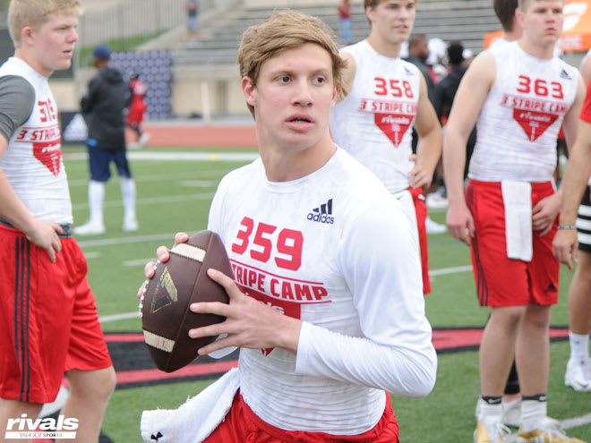Jacob Clark was one of the top passers at the recent Dallas Rivals 3 Stripe Camp presented by adidas