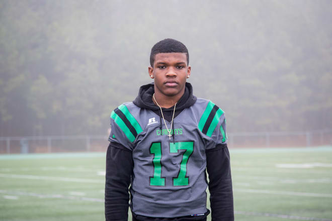Johnson had 22 tackles and three interceptions as a junior for SW Guilford.