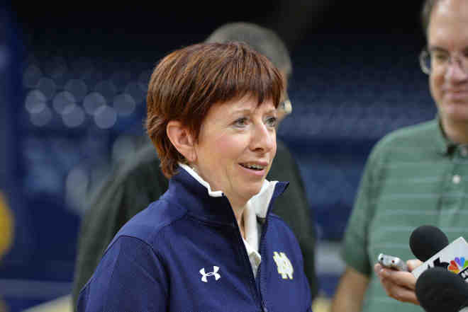 McGraw just completed her 30th season at Notre Dame with a fifth straight outright regular season and league tournament title.