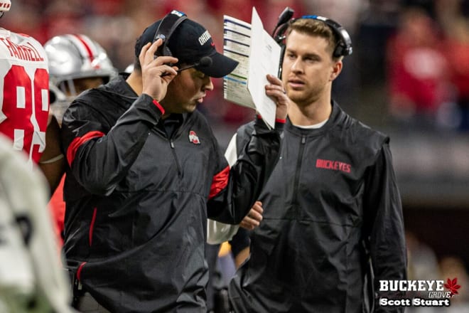 Ryan Day saw the Buckeyes improve in the red zone during his first year as head coach