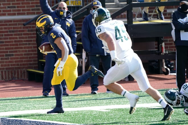 Michigan Wolverines football RB Blake Corum