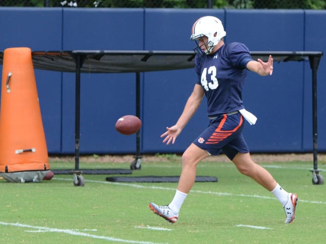 Ian Shannon is working to settle one of Gus Malzahn's biggest areas of concern.