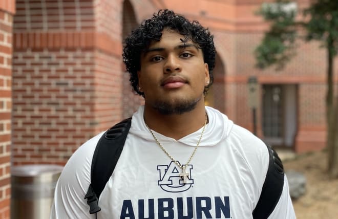 TJ Lindsey took an official visit to Auburn over the weekend.