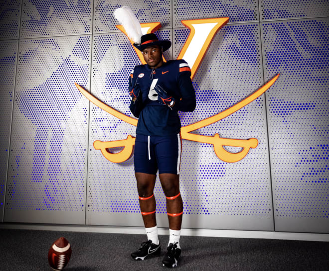 Three-star DE Miles Green knew on his official visit that UVa was going to be home.