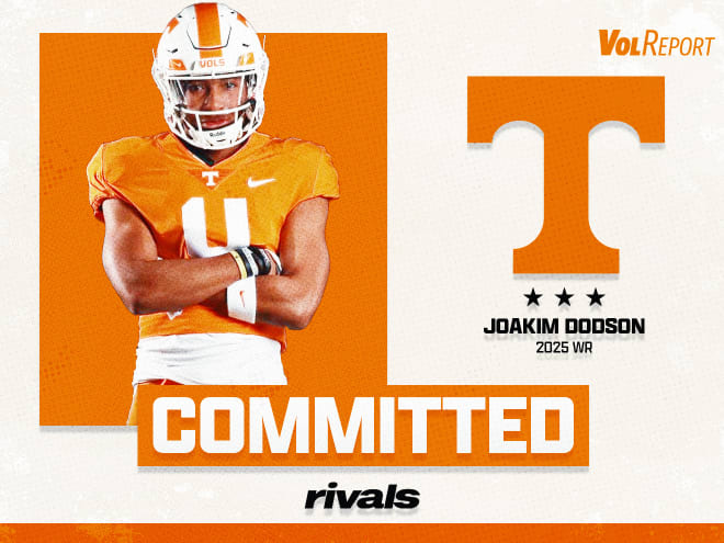 COMMIT ALERT: 2025 In-state 3-star WR Joakim Dodson Picks Tennessee ...