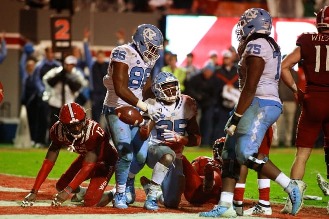 Carolina capitalized on each of the three turnovers it forced in the third quarter Saturday.