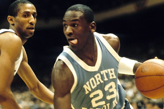 THI looks at the top UNC basketball teams ever, focusing here on the 1983 Tar Heels.